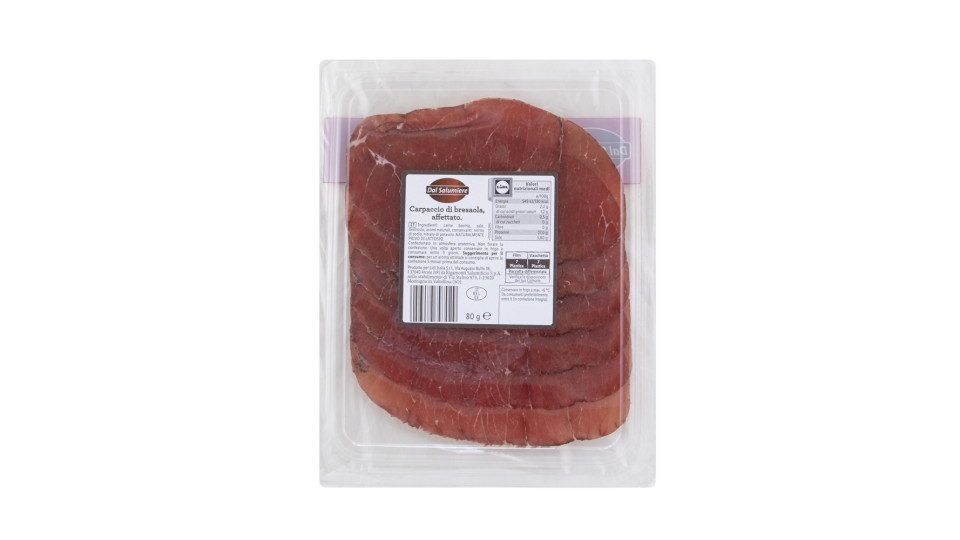 Carpaccio di Bresaola