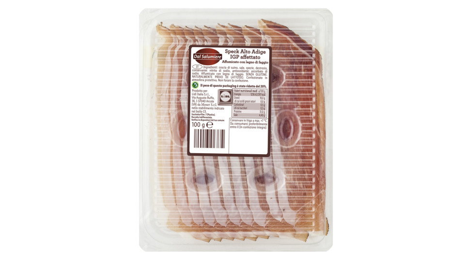 Speck Alto Adige Igp