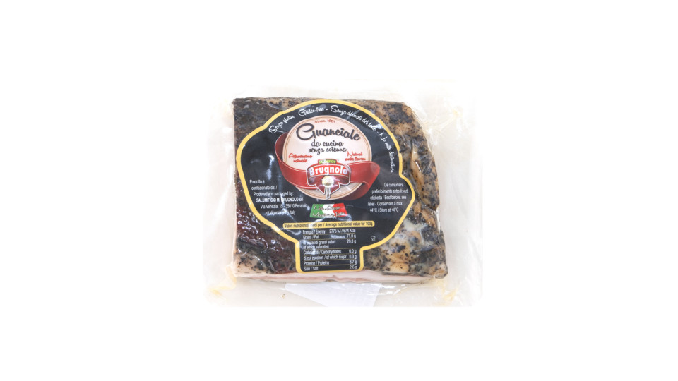 Guanciale Stagionato al Trancio