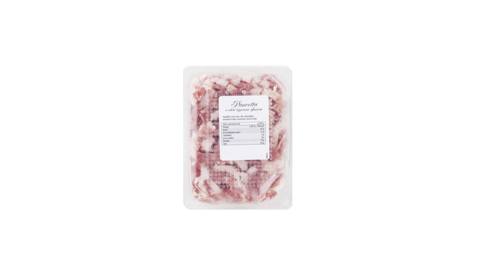 Pancetta a Cubetti Leggermente Affumicata