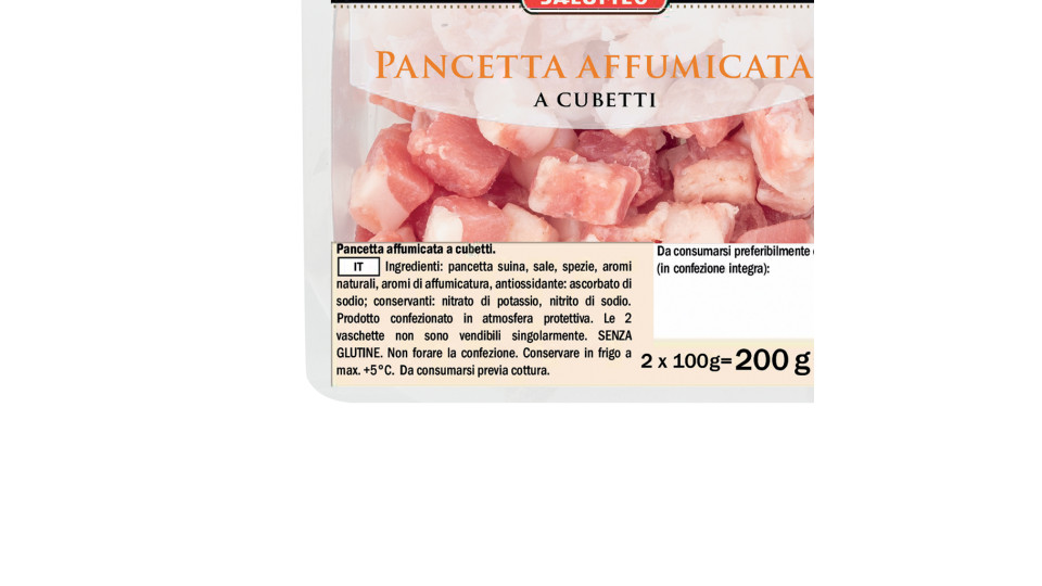 Pancetta Affumicata a Cubetti