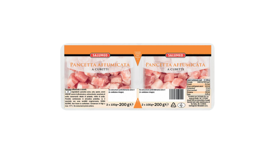 Pancetta Affumicata a Cubetti