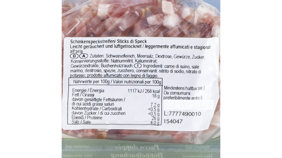 Sticks di Speck