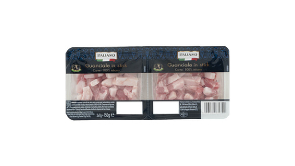 Guanciale in Stick
