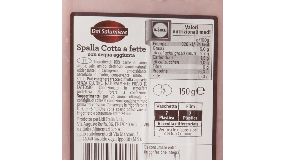 Spalla Cotta