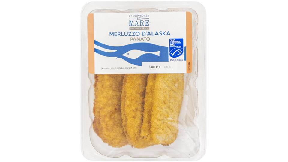 Merluzzo d'Alaska Panato