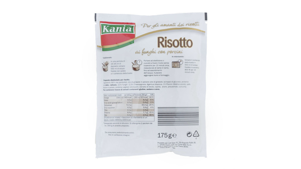 Risotto ai Funghi Porcini