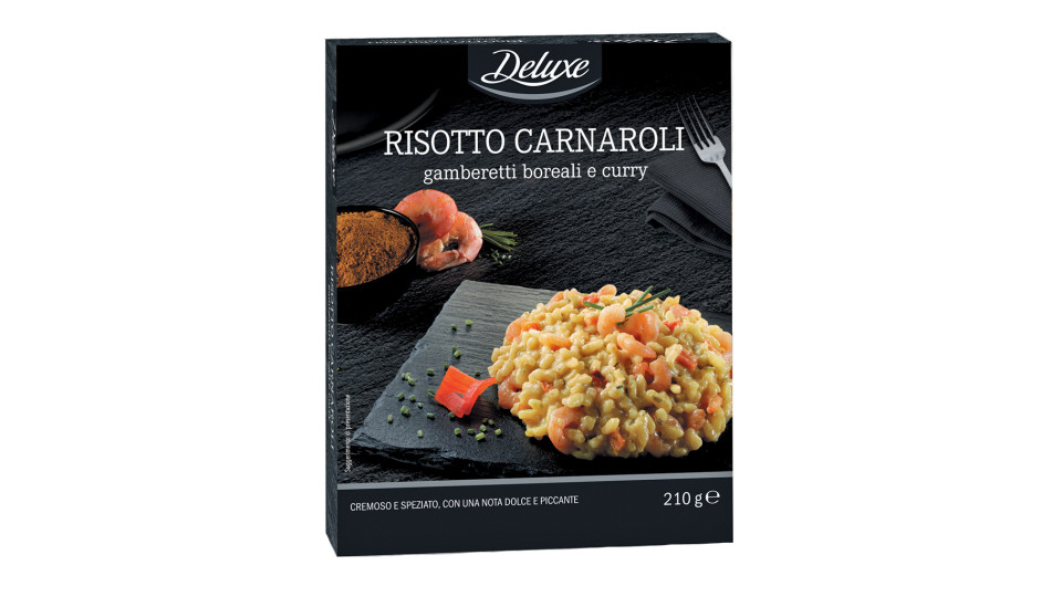Risotto Carnaroli Gamberetti e Curry