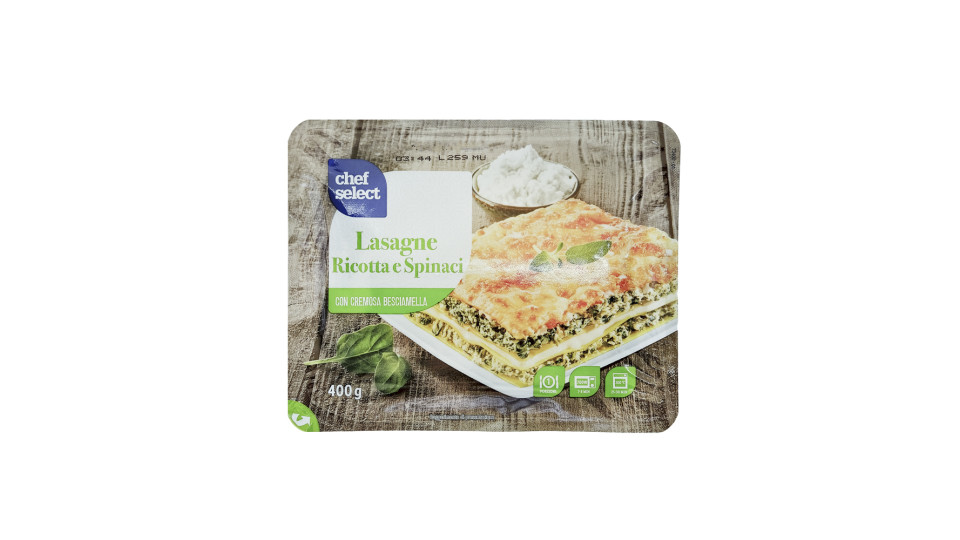 Lasagne Fresche Ricotta e Spinaci