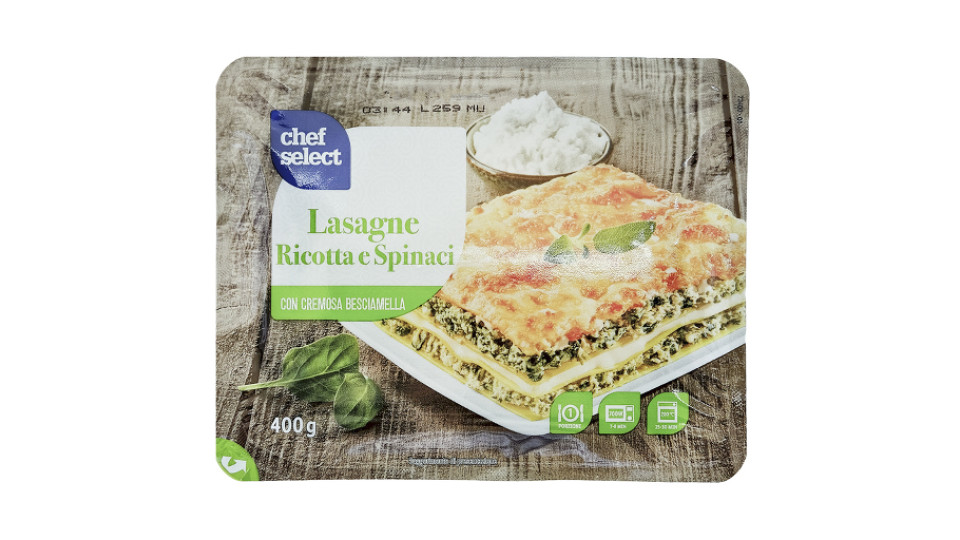 Lasagne Fresche Ricotta e Spinaci