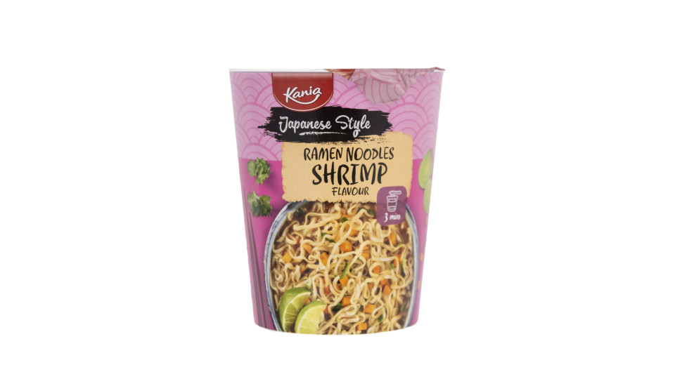 Ramen Noodles Istantanei Gamberetti