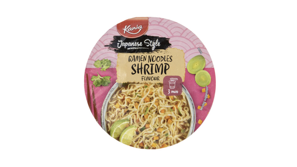 Ramen Noodles Istantanei Gamberetti