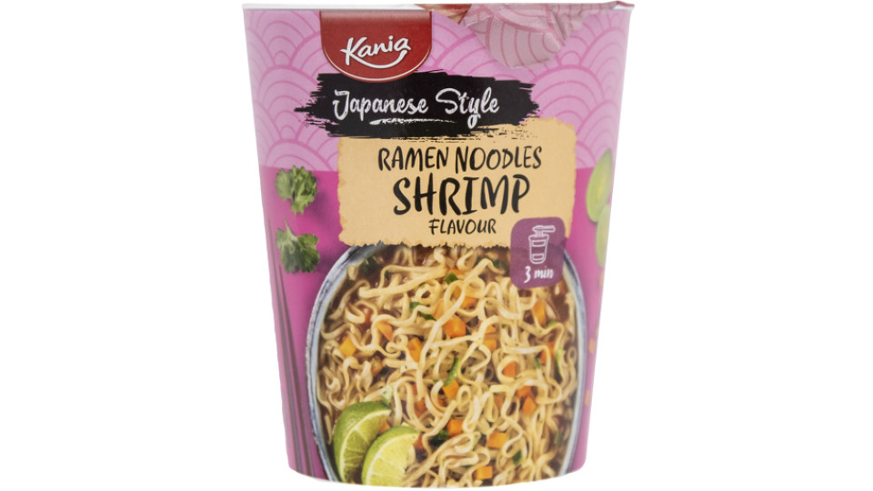 Ramen Noodles Istantanei Gamberetti