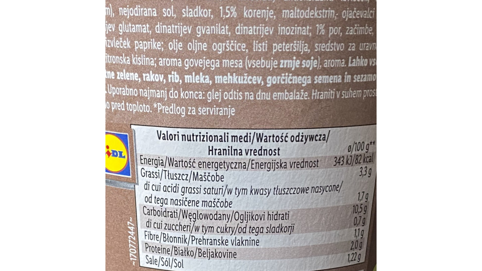 Ramen Noodles Istantanei Manzo