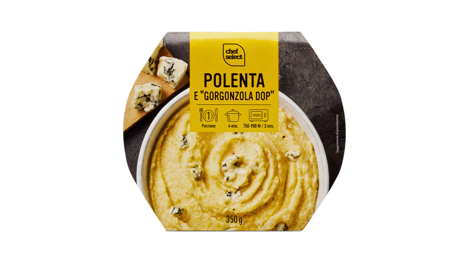 Polenta con Gorgonzola Dop