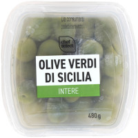 Olive Verdi di Sicilia Intere