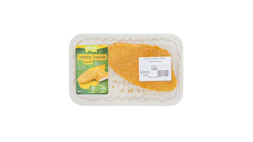 Cotolette Impanate Vegetali