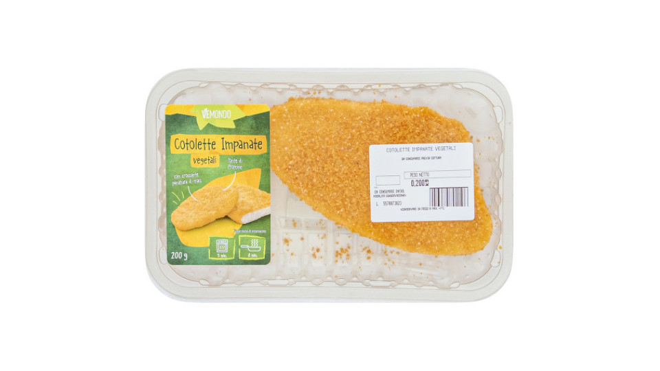 Cotolette Impanate Vegetali