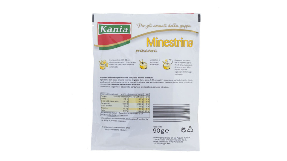 Minestrina Primavera
