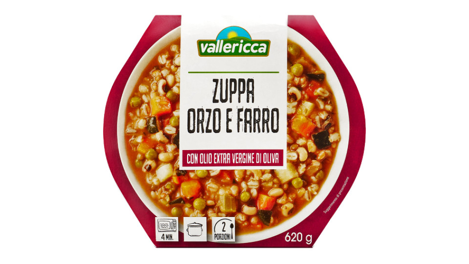 Zuppa ai Cereali con Orzo e Farro