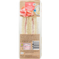 Tramezzini con Prosciutto Cotto e Maionese