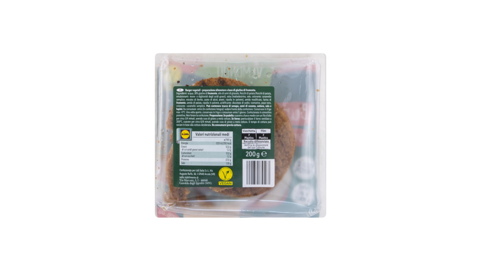 Burger Vegetali