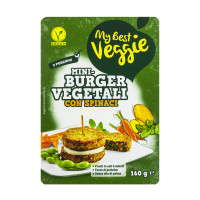 Mini Burger Vegetali con Spinaci