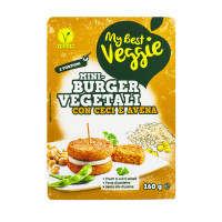 Mini Burger Vegetali con Ceci e Avena