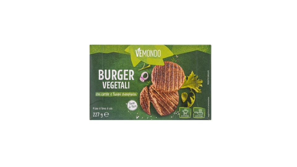 Burger Vegetali Surgelati
