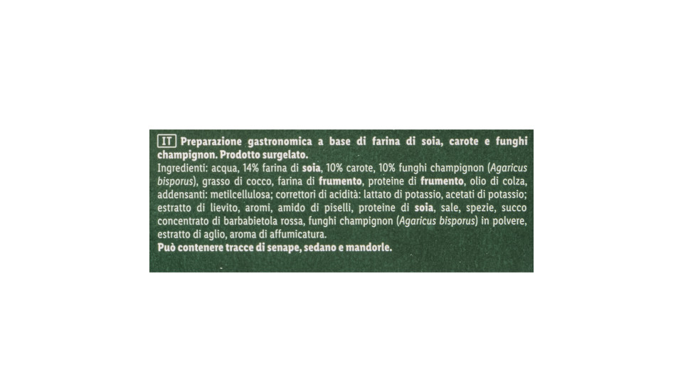 Burger Vegetali Surgelati