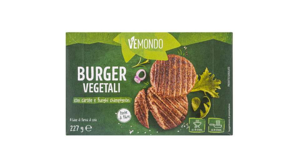 Burger Vegetali Surgelati