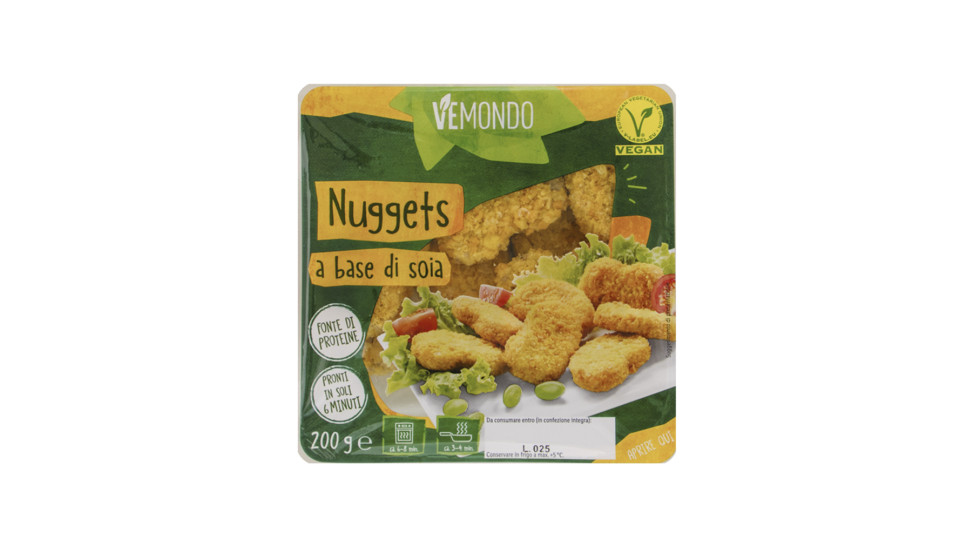 Nuggets Vegetali a Base di Soia