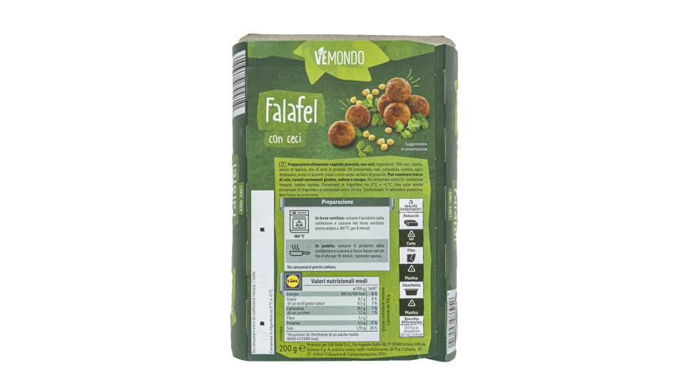 Falafel con Ceci