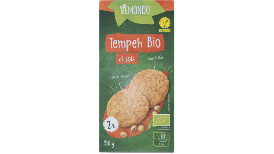 Tempeh di Soia Bio