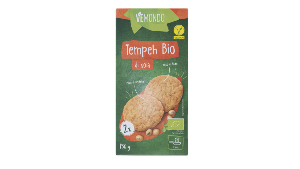 Tempeh di Soia Bio
