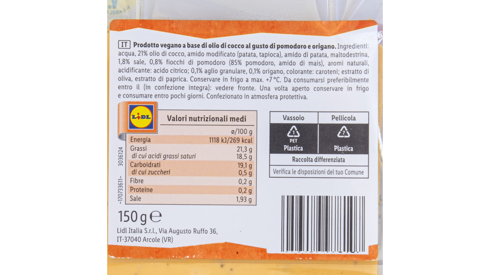 Fette Vegane Gusto Mediterraneo