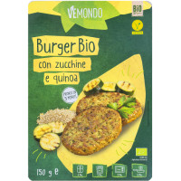Burger Bio con Zucchine e Quinoa