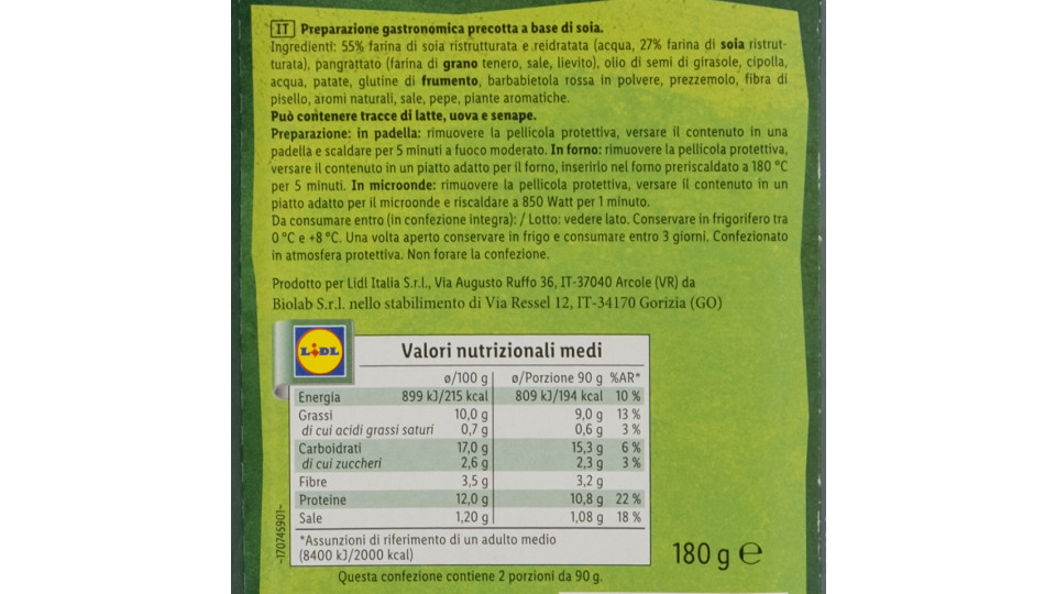 Soiapcici Vegani a Base di Soia
