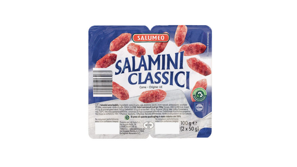 Salamini Affumicati Classici