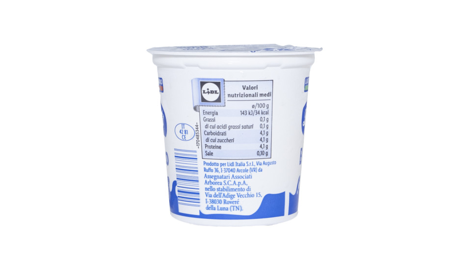 Yogurt Bianco Magro 0,1%