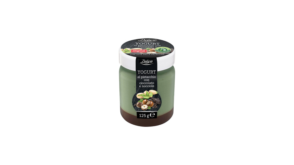 Yogurt al Pistacchio con Cioccolato e Nocciole