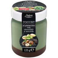 Yogurt al Pistacchio con Cioccolato e Nocciole