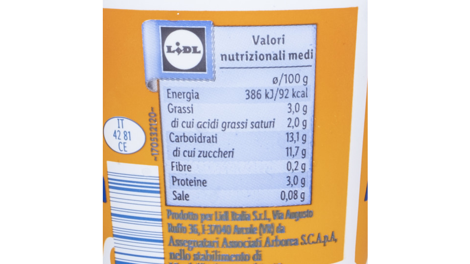 Yogurt Intero Albicocca
