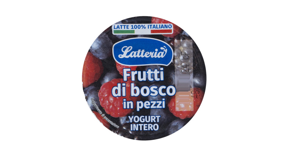 Yogurt Intero Frutti di Bosco