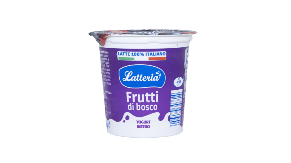 Yogurt Intero Frutti di Bosco