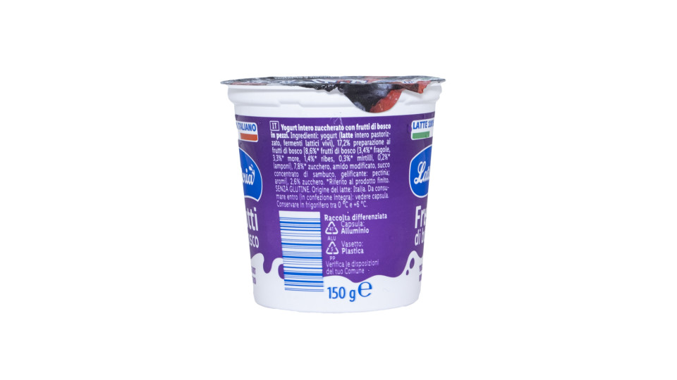 Yogurt Intero Frutti di Bosco