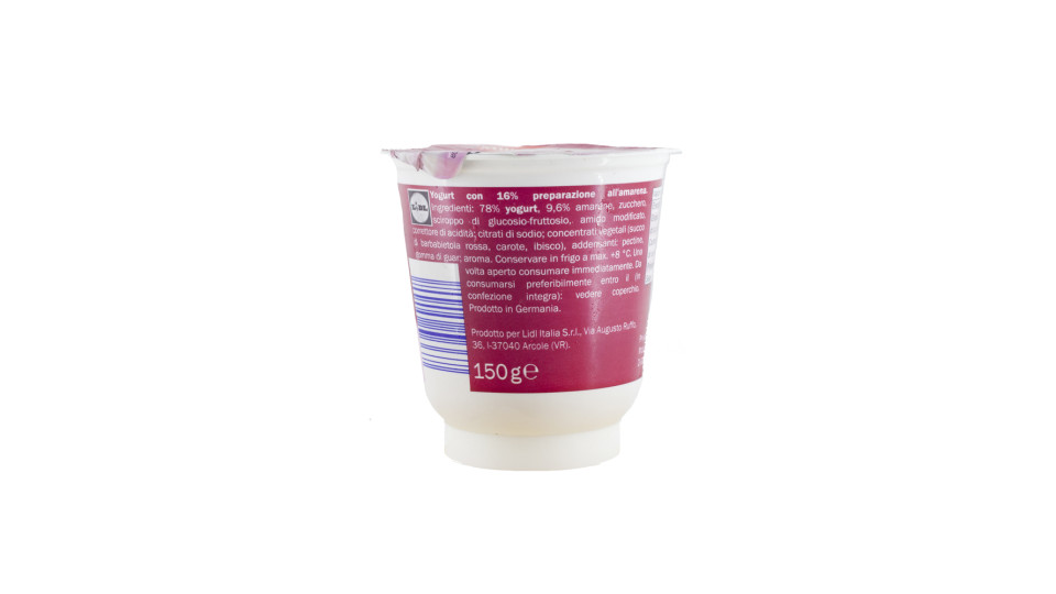 Yogurt Cremoso Amarena