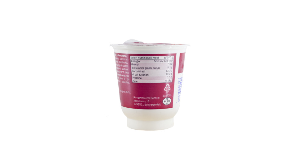Yogurt Cremoso Amarena