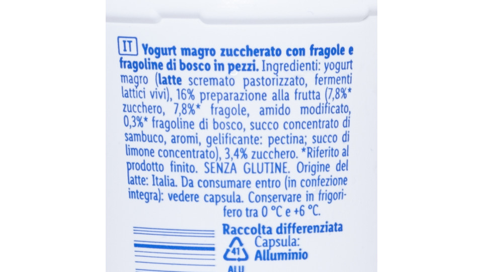 Yogurt Magro Fragola
