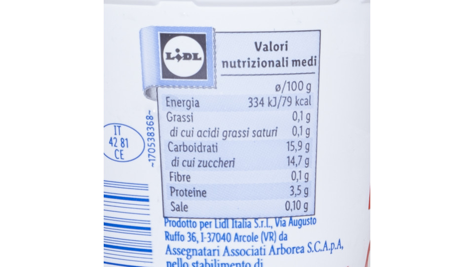 Yogurt Magro Fragola